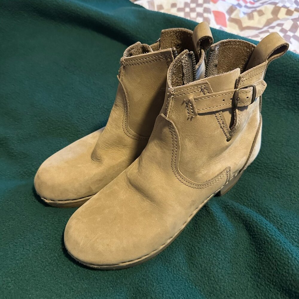 No. 6 Clog Motorcycle Boots Size 41 EUC